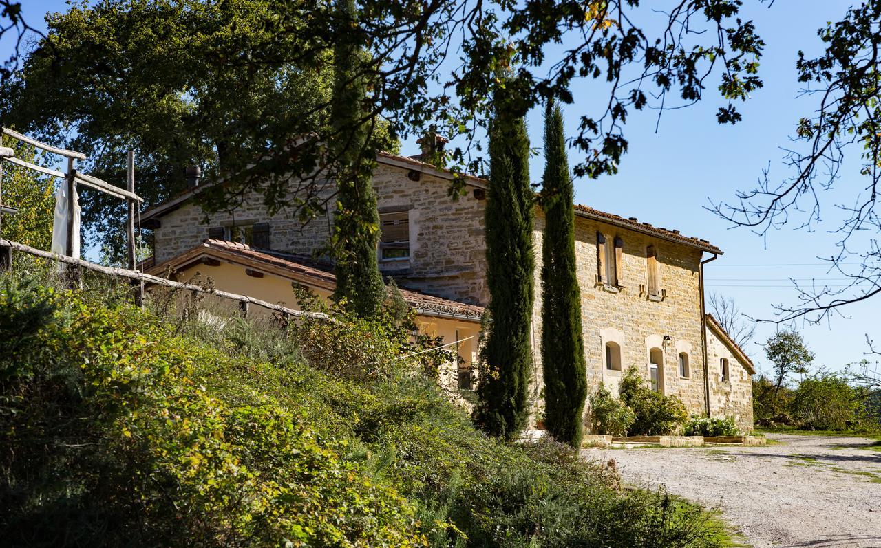 Agriturismo L'Oca Blu Hotel Gubbio Exterior foto